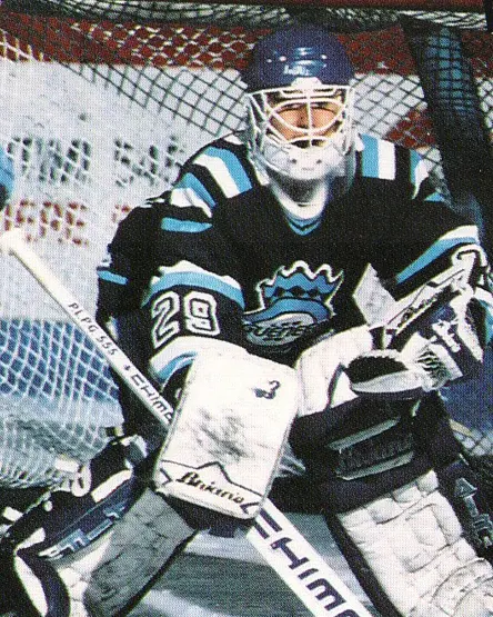 Félix Potvin (Chicoutimi | 1990-91)  - en séries, il sera époustouflant (2.78 | .901) et se méritera le trophée Guy-Lafleur comme joueur le plus utile, pendant que ses coéquipiers se baladeront avec la Coupe du Président.