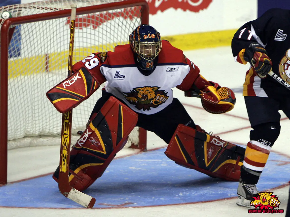 Nicola Riopel (Moncton | 2008-09) - il a détenu le record avec sa moyenne de buts alloués de 2,01 pendant 13 ans.