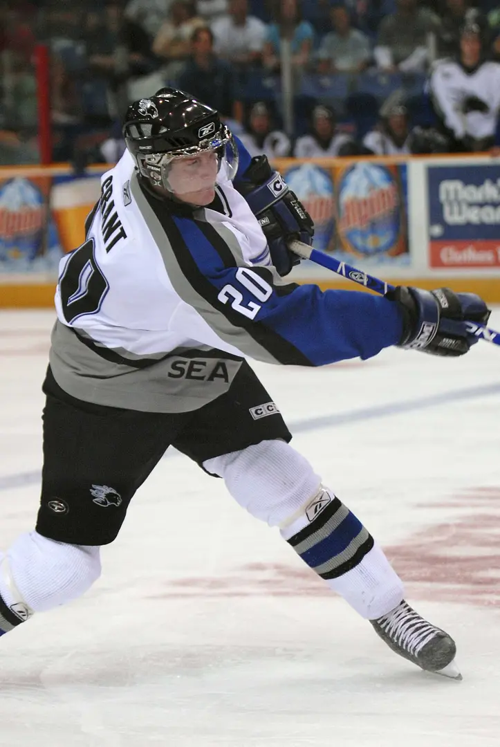 Alex Grant (2005) - This defenseman would become the Sea Dogs' first overall draft pick in 2005. He would accumulate 138 points in 236 games for the Sea Dogs.