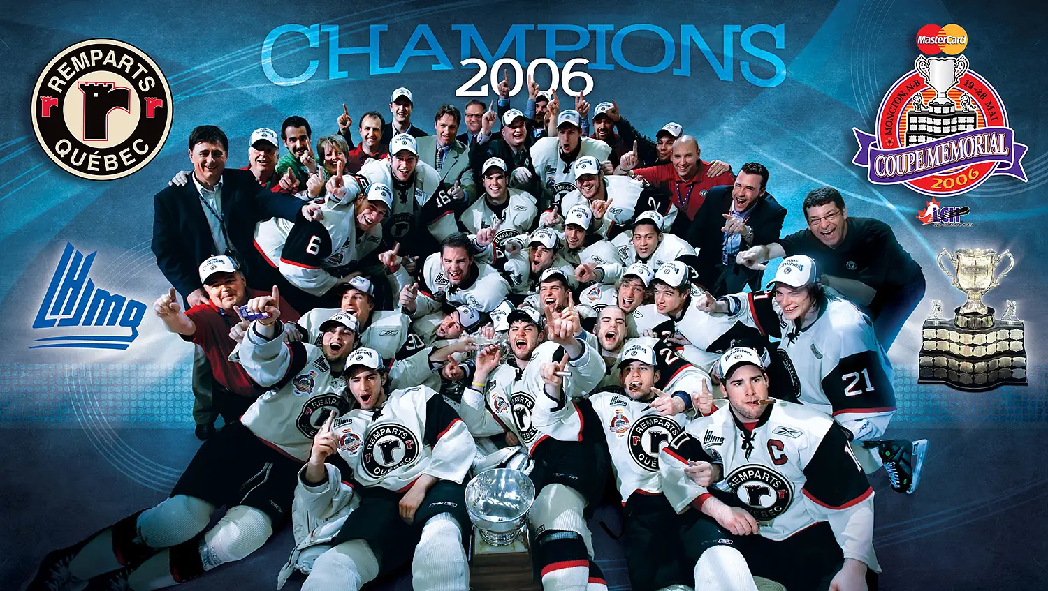 Remparts de Québec | 2006 | ChampionRemparts de Québec | 2006 | Champions du tournoi de la Coupe Memorials du tournoi de la Coupe Memorial