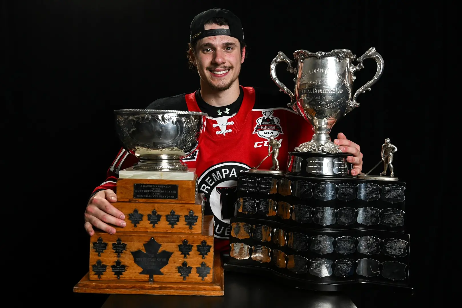 James Malatesta (Joueur le plus utile du tournoi de la Coupe Memorial | 2023)