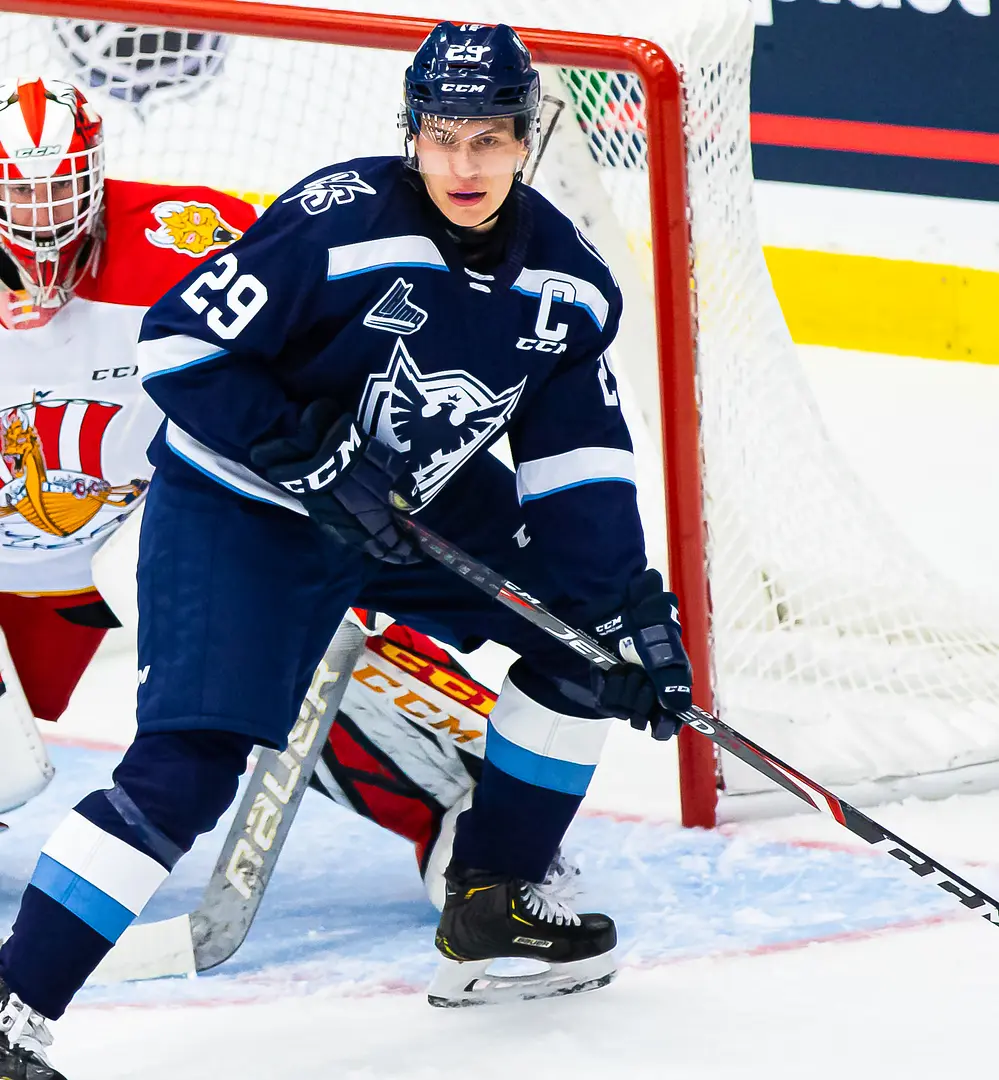 Samuel Poulin (Sherbrooke | 2019-20) - dernier joueur à avoir inscrit 8 points en un match de la LHJMQ.
