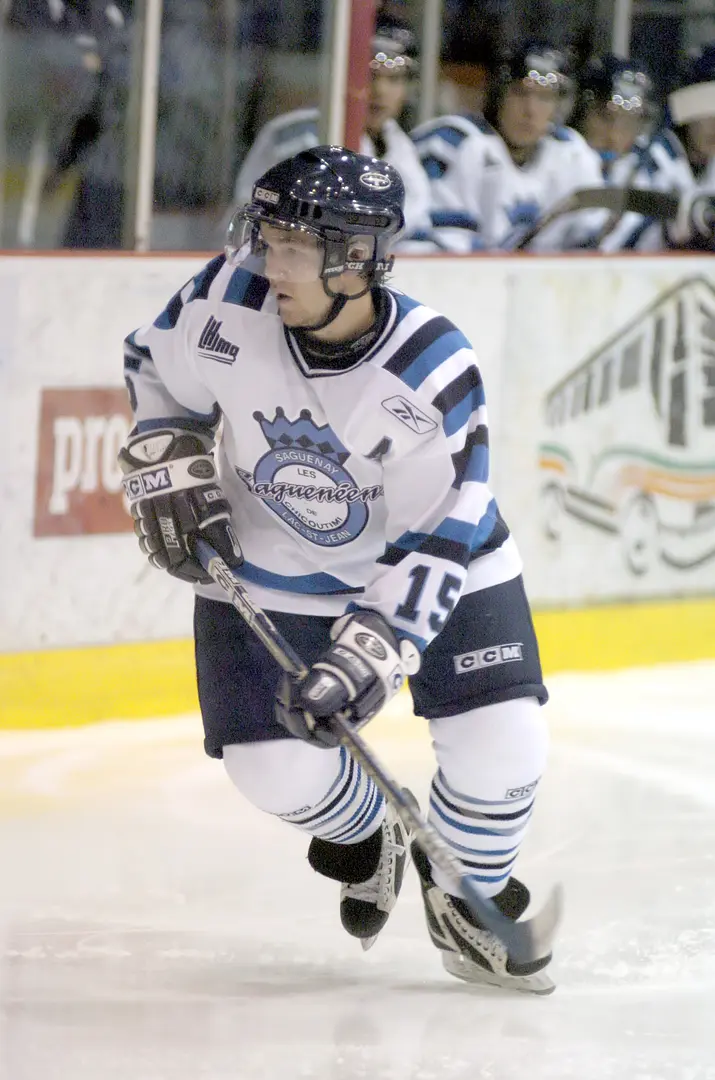David Desharnais (Chicoutimi | 2003=>2007) - he is the last Saguenéens player to have amassed 300 lifetime points in the team's blue and white uniform.