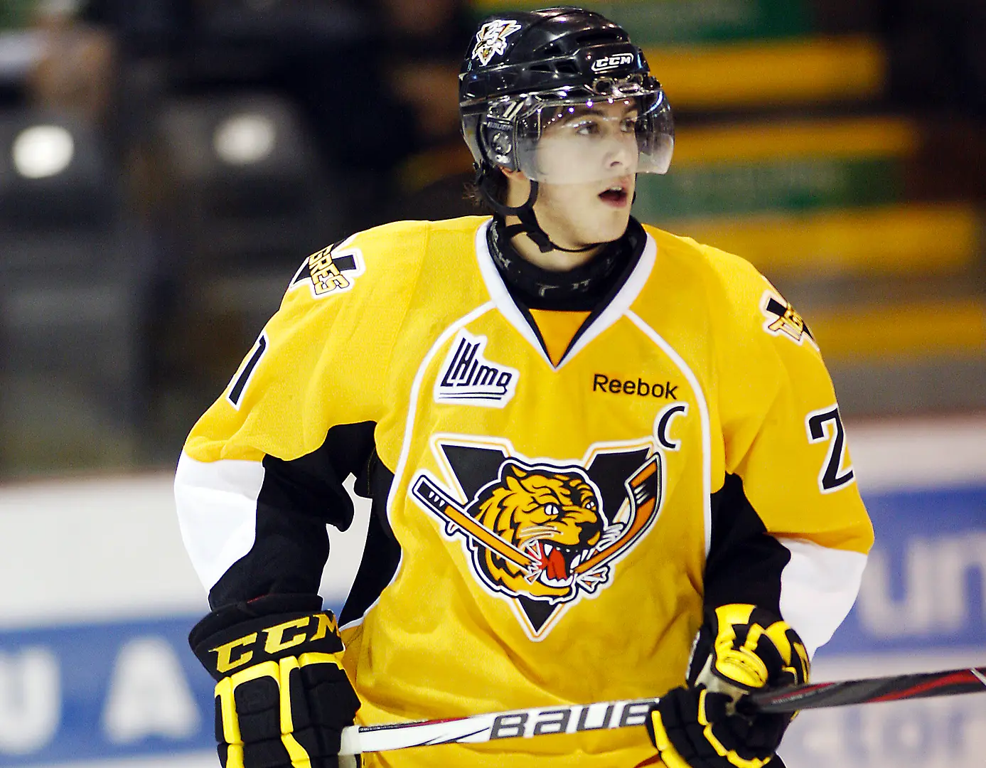 Philip Danault (Victoriaville | 2009=>2012) - a proud Victoriaville native who became captain of the Tigres during 127 games. His offensive record in 3 and a half seasons in Victoriaville was 210 points in 216 regular season games. Note that his father Alain Danault was the house announcer for local Tigres games from 1987 to 2005.