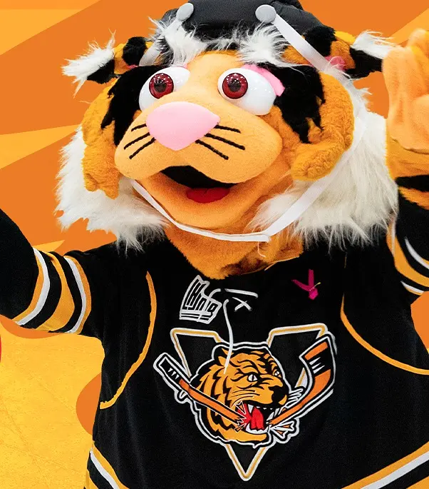 Grifftou - la sympathique mascotte des Tigres!